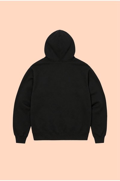 PURE POWER Fear of God Gold Printed Unisex Oversize Black Cotton Hooded Printed Sweatshirt Hoodie