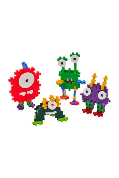 GIOCHI PREZIOSI Plus Plus Cuburi de Construcție Monstri (Blind Bag) - – piese...