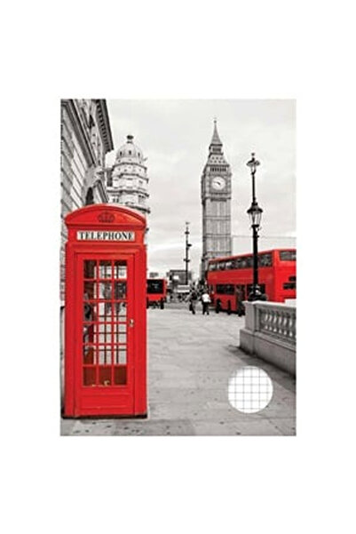 OEM A5 Mathematics Notebook Cover with London Pattern
