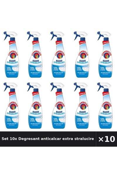 Chanteclair Set 10x Degresant anticalcar extra stralucire Chanteclair, pentru...
