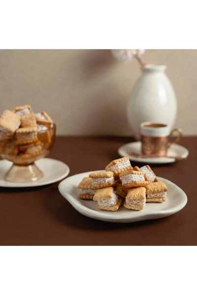 ÜLKÜ KURUYEMİŞ (1 KG) Lokmalık Mini Bisküvili Arası Kıstırma Lokum Hediyelik ...