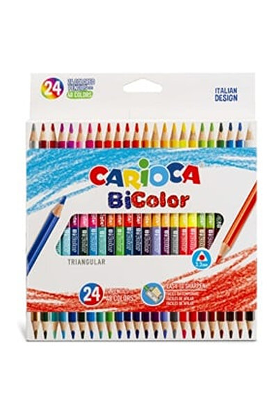 OEM Creioane Colorate Duble Carioca - 24buc