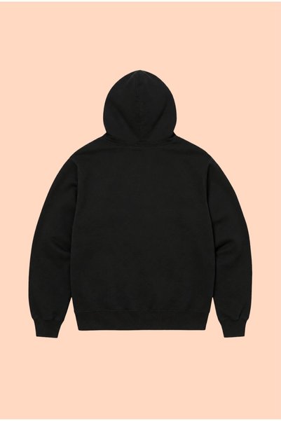 PURE POWER Bape X Syna Printed Unisex Oversize Black Cotton Hooded Printed Sweatshirt Hoodie