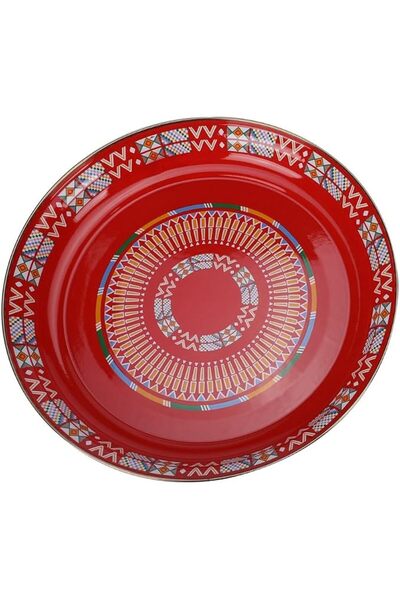 GENERAL Mastar Gold - Round Shape Multi Color Gupar Serving Dish |   Round Pl...