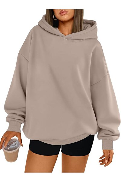 Trendy Queen Women's Oversized Hoodies Fleece Hooded Sweatshirts Comfy Casual...