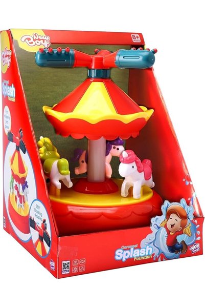 New Boy Carousel Splash Fountain