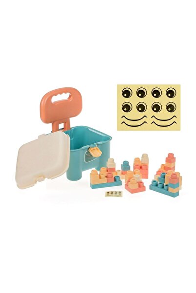 OEM Galeata Scaun cu Cuburi Moi Soft Block - 32 de piese – pentru construcții...