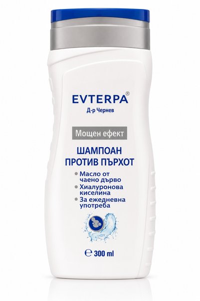 Evterpa Αντιπιτυριδικό Σαμπουάν με Λάδι Τεϊόδεντρου 300ml