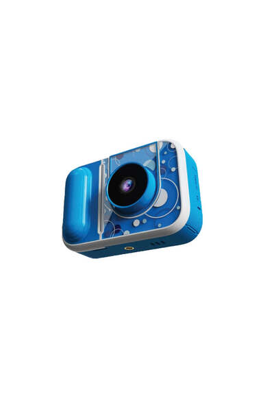 Green Lion Snap Print Cam - Blue