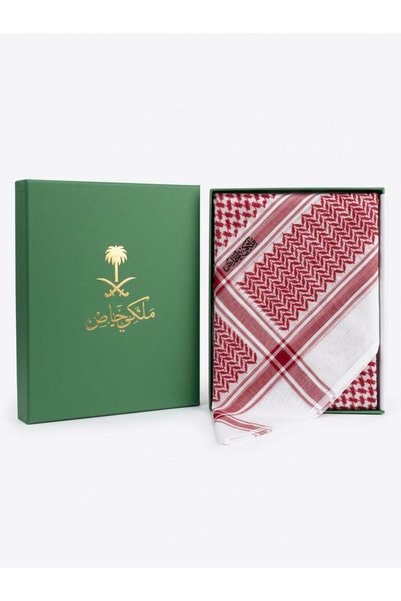 badela Royal light red shemagh special