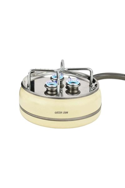 Green Lion Orbit Flame 3 Burner Stove - Beige