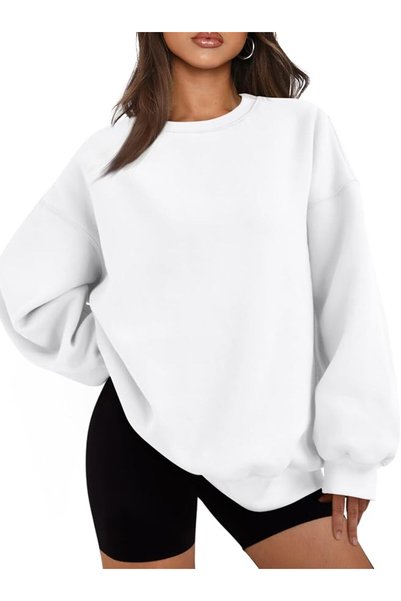 GENERAL EFAN Womens Oversized Sweatshirts Hoodies Fleece Crewneck Sweaters Ca...