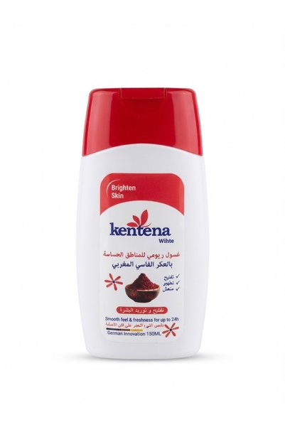 kentena wihte غسول كينتا وايت اليومي للمناطق الحساسة بالعكر الفاسي المغربي 150مل