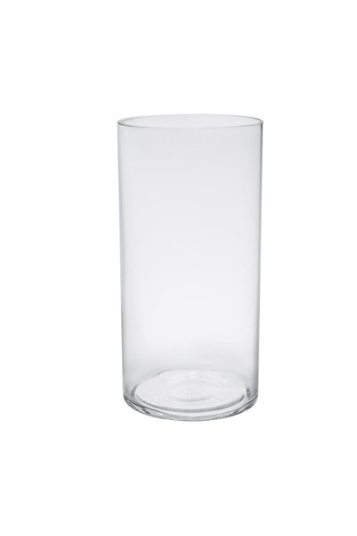 OEM Vază Cilindrica Transparentă Ø15x30cm – pune florile în valoare fără să î...