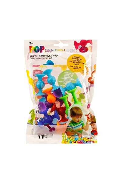 OEM Pop Fidjet Ventuze Colorate 11buc – pentru construcții și joacă creativă