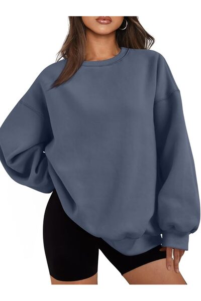 GENERAL EFAN Womens Oversized Sweatshirts Hoodies Fleece Crewneck Sweaters Ca...