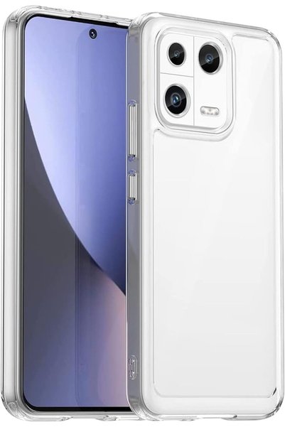 Generic Compatible with Xiaomi 13 Case Cover TPU Shock-Absorption with Reinfo...