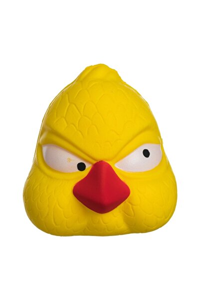 OEM Jucărie Squishy Pasare Galbenă cu Ochi Mari 7x7x9cm – pentru joacă și mom...