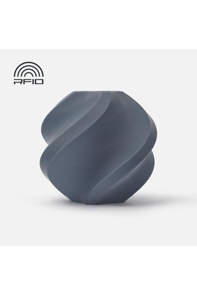 Bambu Lab PLA Basic Mavi Gri Filament 1.75mm 1 Kg - Makaralı