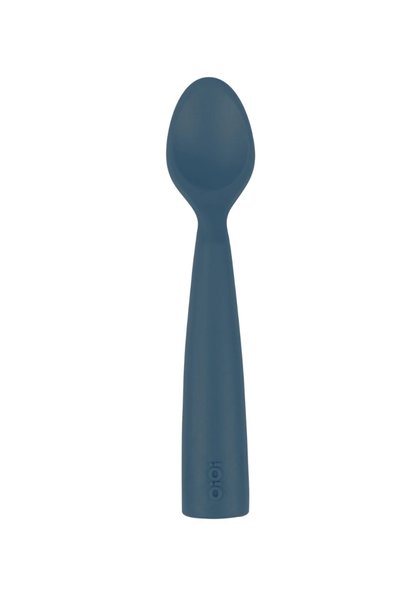 OiOi Nam Nam Silicone Food Spoon Deep Blue
