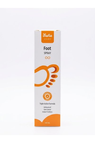 Safia CARE FOOT SPRAY TRIPLE ACTION FORMULA 100 ML صافيا كير بخاخ للقدمين ترك...