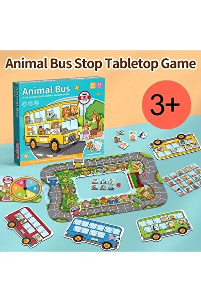 ETOY Animal bus stop joc educativ de societate pentru invatarea adunarii si s...