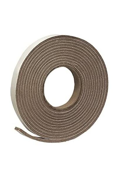 FROST KING V449BH Vinyl Foam Tape, 3/4 x 3/16 x 17', Brown
