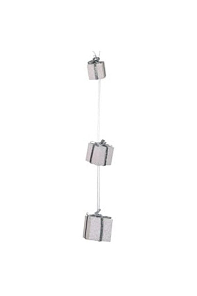 OEM Decoratiuni de Craciun Cadouri Suspendabile din Spuma Albe Irizate Pangli...