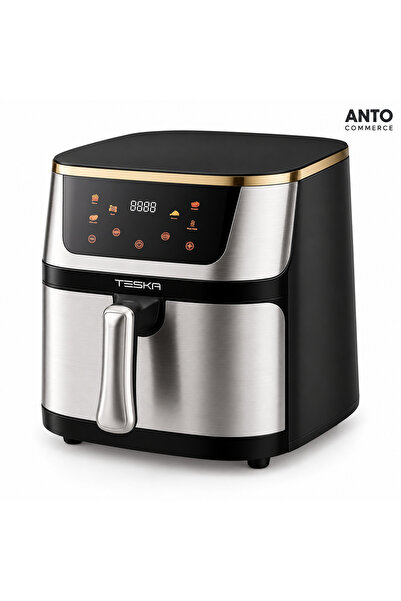 TESKA Φριτέζα Αέρος - TK-0021-2, 13.5 λίτρα, 2200 Βατ, ψηφιακός πίνακας αφής,...
