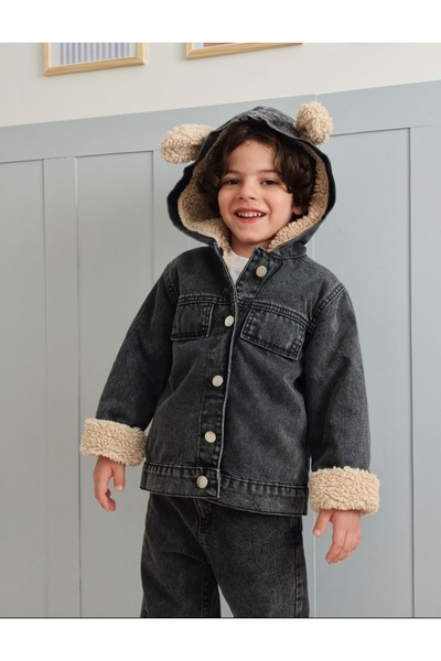 renkli diyar Boy's winter thick coat