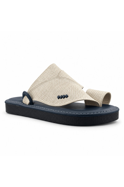 Al fanoos Handmade Woven Comfort Arabic Sandals for Men