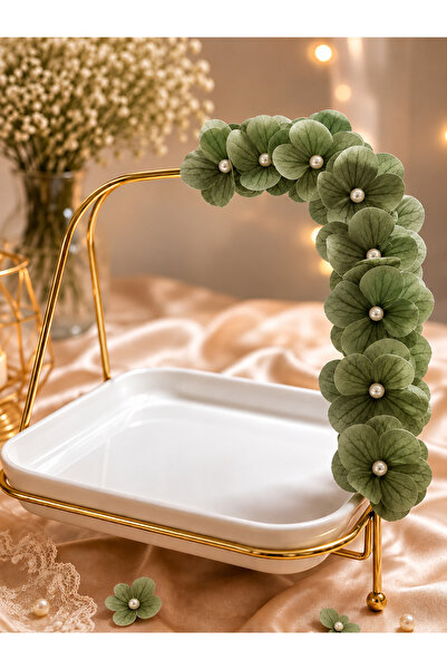 Gold Tek Katlı Ortancalı Moblen Sunumluk