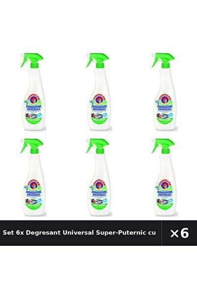 Chanteclair Set 6x Degresant Universal Super-Puternic cu Mosc Alb, ChanteClai...