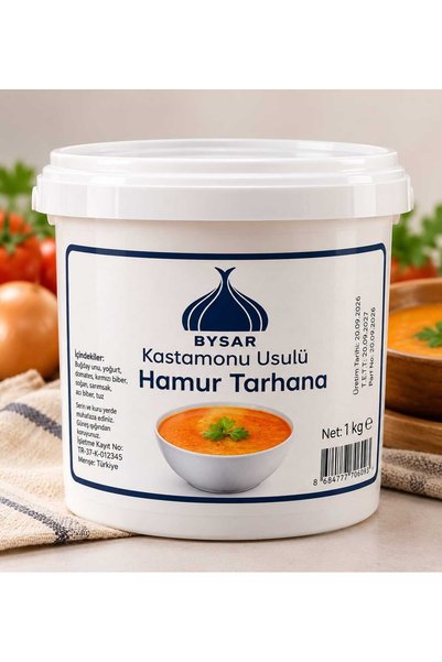 BYSAR Kastamonu Hamur Tarhana 1 kg