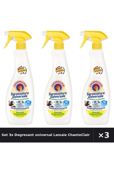 Chanteclair Set 3x Degresant universal Lamaie ChanteClair, 600 ml