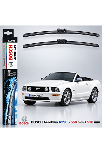 Bosch Wiper Blades Ford Mustang Convertible MK5 (09.2004–02.2014) | Aerotwin ...