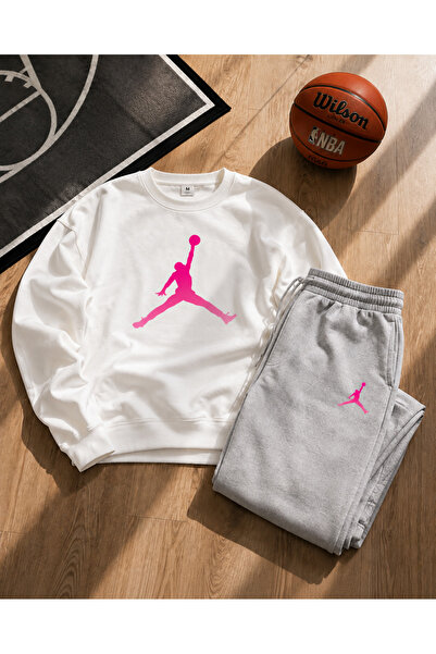 JAWÜ FASHION Σετ Premium από Βαμβακερό Ύφασμα με Στάμπα Big Basket, Υπερμεγέθ...
