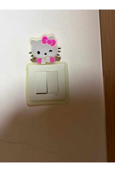 POLER TOYS Cadru decorativ pentru chei din silicon fosforescent pentru camera copiilor