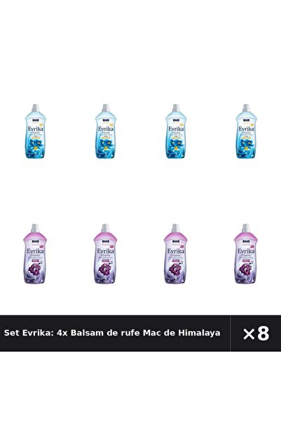 Evrika Set Evrika: 4x Balsam de rufe Mac de Himalaya, 2 litri + Balsam de ruf...
