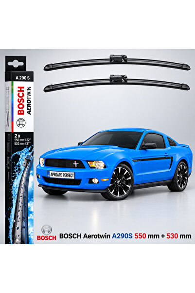 Bosch Wiper blades Ford Mustang Coupe MK5 (09.2004–02.2014) | Aerotwin A290S ...