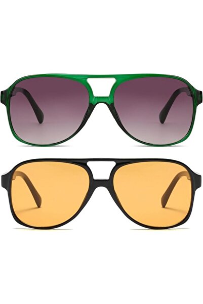 GENERAL Freckles Mark Vintage Retro 70s Sunglasses for Women Men Classic Larg...