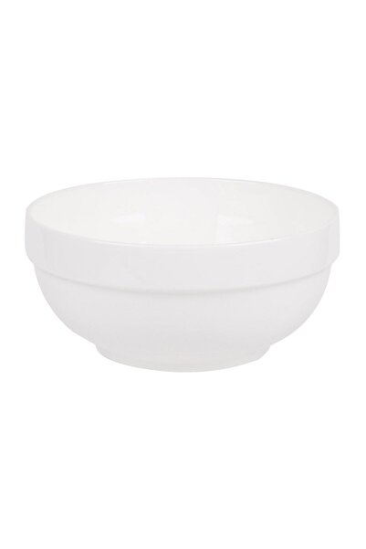 OEM Bol alb Rotund din porțelan 1.2L – servire practică pentru mesele de zi c...