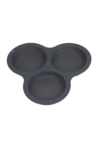 OEM Formă Silicon Air Fryer 22,5x22,5cm, 3 Compartimente – Porții Separate