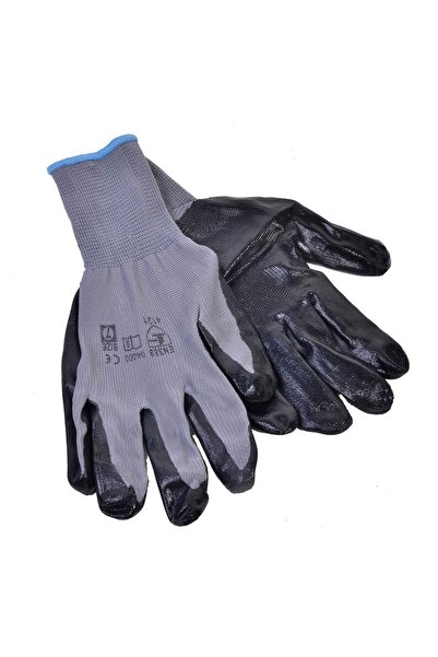 OEM Mănuși Grădină Nitril Nr.9–10 cu Latex și Bumbac, Aderență Bună fără Alun...