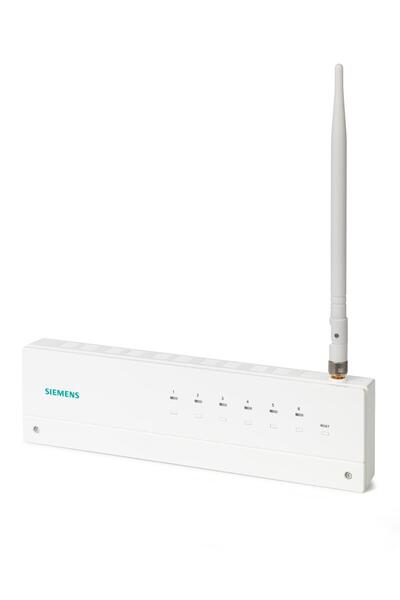 RDE-MZ6 Kablosuz Çok Zonlu Alıcı (6 Röle Çıkışı, 433 MHz RF, AC 230 V, DIN Ray)