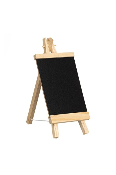 OEM Tabla Neagra Decorativa cu Sevalet de Lemn 9x20cm, pentru mesaje, meniuri...