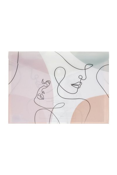 Jumbo Mapa A4 cu Capsa Model Abstract 33x24cm, pentru pastrare si organizare ...