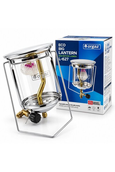 OEM Nurgaz NG-410 Kamp Lamba Tüp Üzeri 500W Büyük Löküs Aygaz Dar Musluk