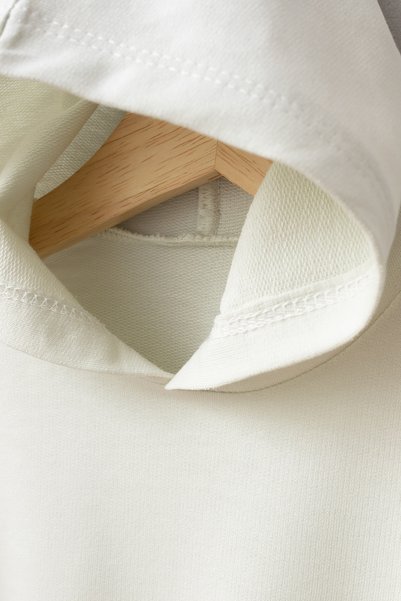 LOGO AKSESUAR Unisex Bebek Ve Çocuk Kapüşonlu Sırtı Baskılı %100 Pamuk 2 İplik Mevsimlik Eşofman Takımı