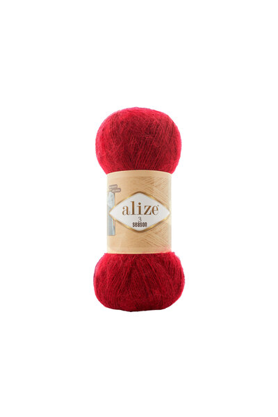 Alize 3 Seasons Mohair Wool Blended Knitting Yarn 3 Seasons